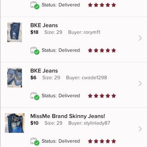 5 star reviews only!